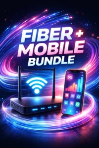 Fiber Internet and Mobile Plan Bundle