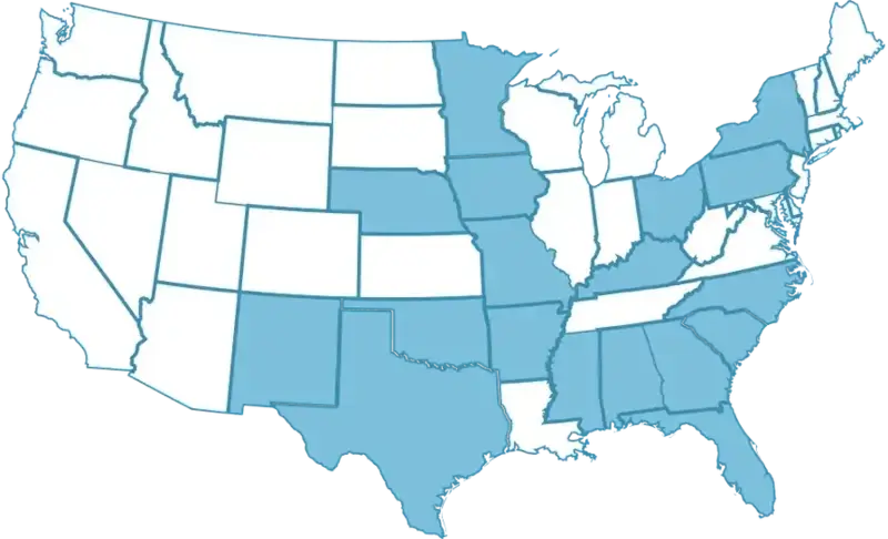 Kinetic Internet Availability Map